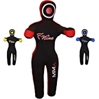 FNine Muñeco de artes marciales mixtas para judo- lucha libre- jiu jitsu- envío y lanzamiento de bolsa de lona sin…